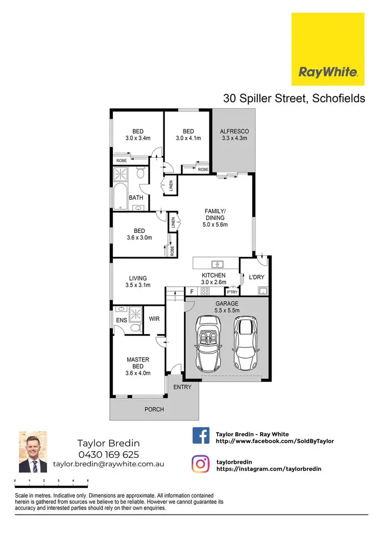 Floorplan of Homely house listing, 30 Spiller Street, Schofields NSW 2762