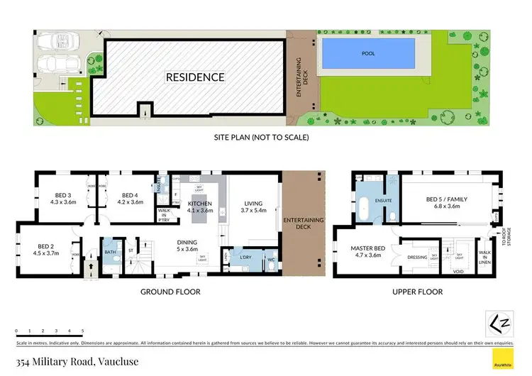 Floorplan of Homely house listing, 354 Military Road, Vaucluse NSW 2030