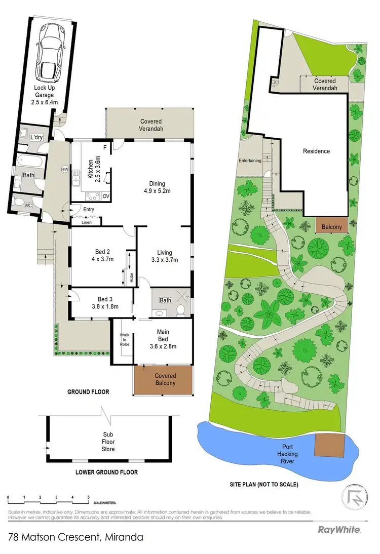 Floorplan of Homely house listing, 78 Matson Crescent, Miranda NSW 2228