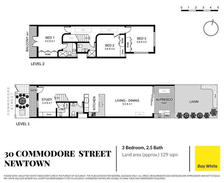 Floorplan of Homely house listing, 30 Commodore Street, Newtown NSW 2042