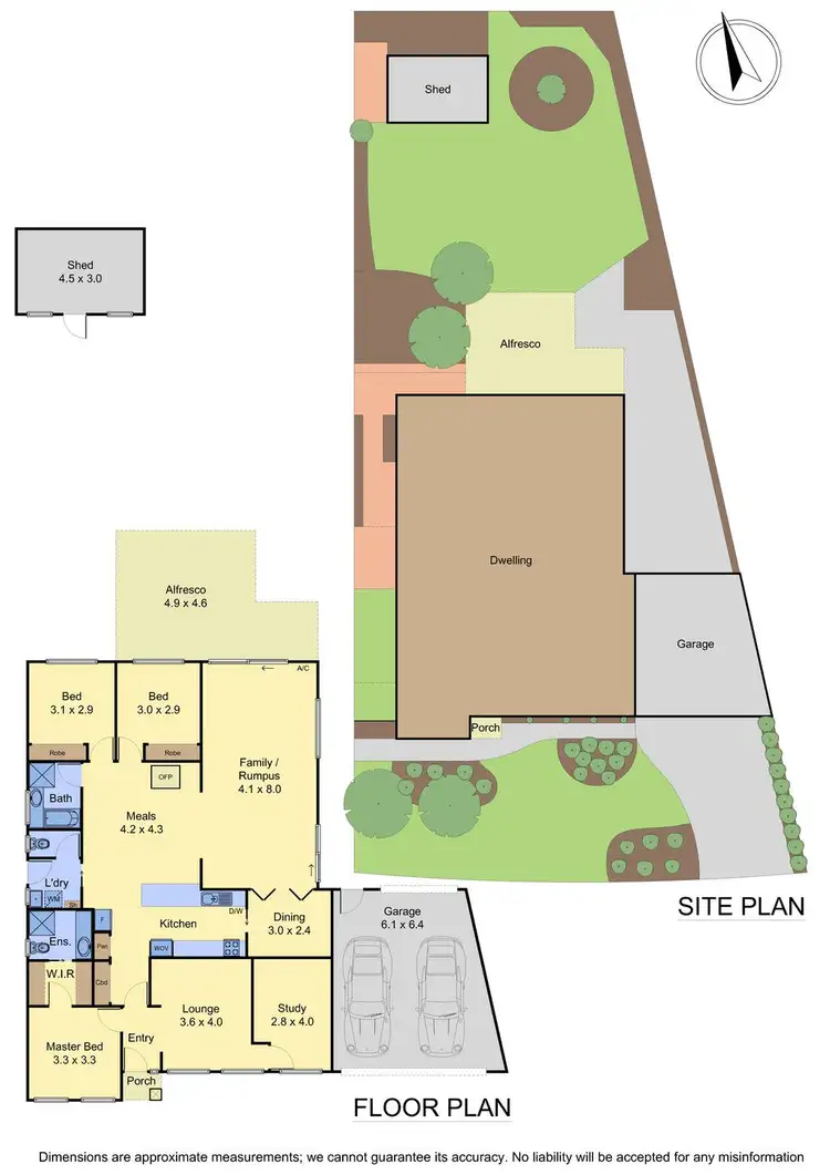 Floorplan of Homely house listing, 32 Grenda Drive, Mill Park VIC 3082