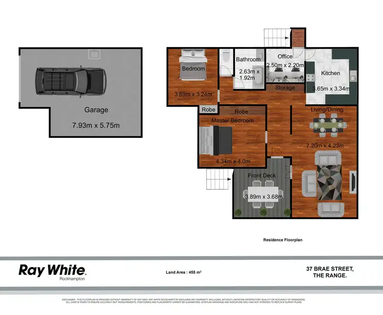 Floorplan of Homely house listing, 37 Brae Street, The Range QLD 4700