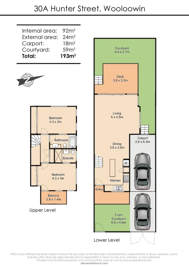 Floorplan of Homely house listing, 30A Hunter Street, Wooloowin QLD 4030