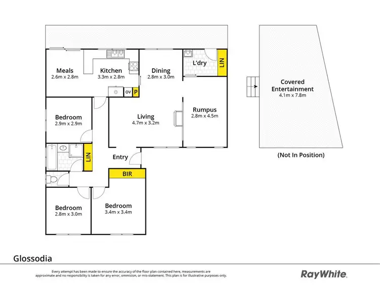 Floorplan of Homely house listing, 252 Spinks Road, Glossodia NSW 2756