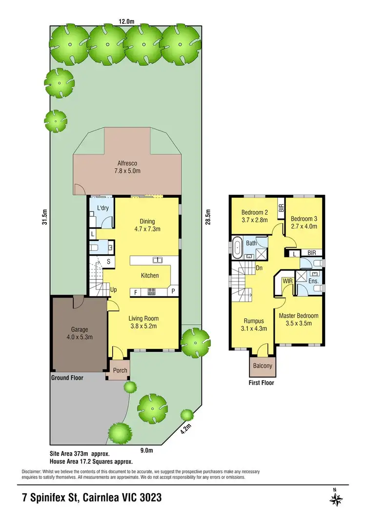 Floorplan of Homely house listing, 7 Spinifex Street, Cairnlea VIC 3023