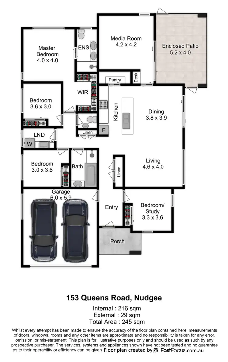 Floorplan of Homely house listing, 153 Queens Road, Nudgee QLD 4014