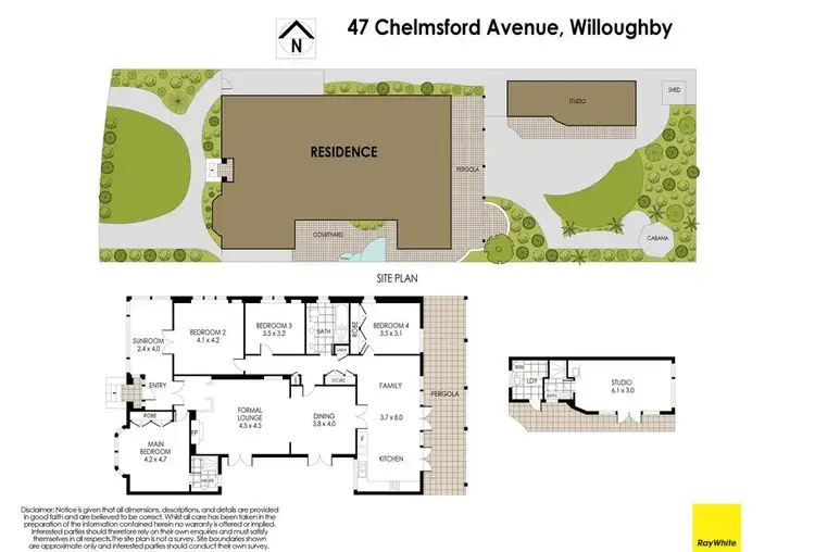Floorplan of Homely house listing, 47 Chelmsford Avenue, Willoughby NSW 2068
