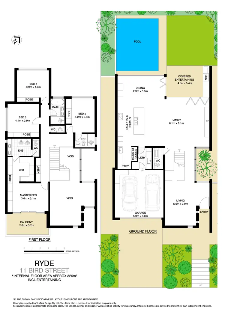 Floorplan of Homely house listing, 11 Bird Street, Ryde NSW 2112