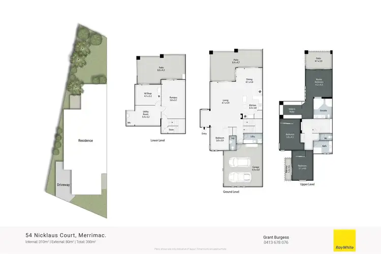 Floorplan of Homely house listing, 54 Nicklaus Court, Merrimac QLD 4226