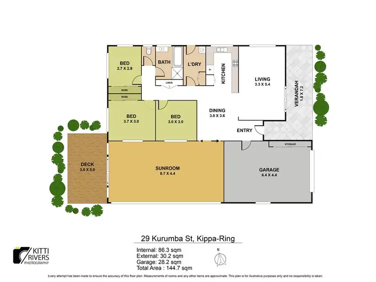 Floorplan of Homely house listing, 29 Kurumba Street, Kippa-ring QLD 4021