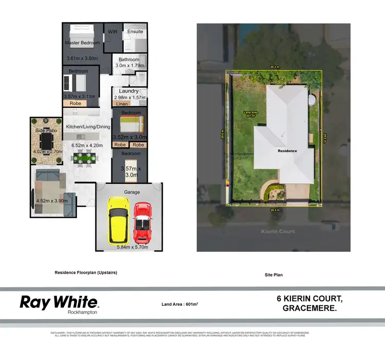 Floorplan of Homely house listing, 6 Keirin Court, Gracemere QLD 4702