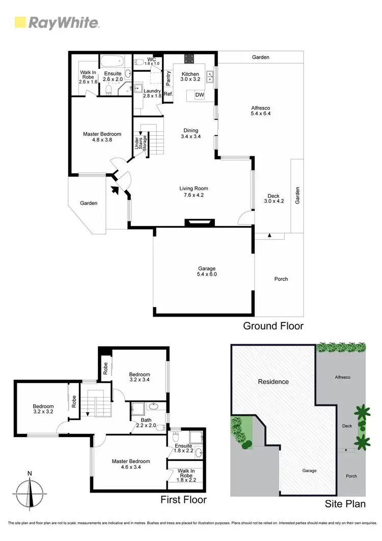 Floorplan of Homely townhouse listing, 2/66 Macrina Street, Oakleigh East VIC 3166