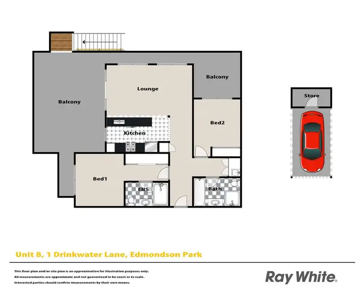 Floorplan of Homely house listing, 8/1 Drinkwater Lane, Edmondson Park NSW 2174