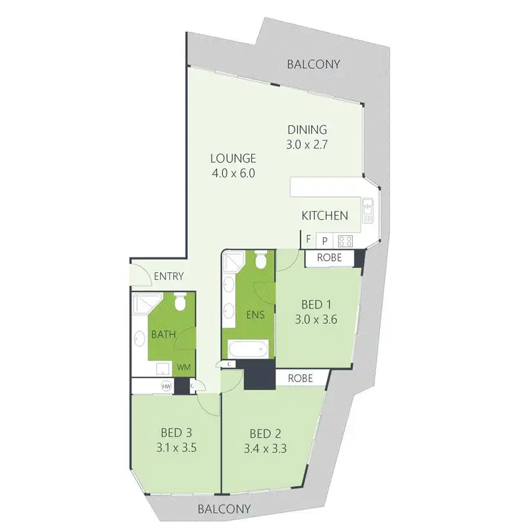 Floorplan of Homely apartment listing, 38/47-51 Sixth Avenue, Maroochydore QLD 4558