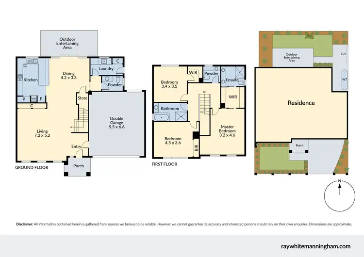 Floorplan of Homely house listing, 48 English Avenue, Scoresby VIC 3179