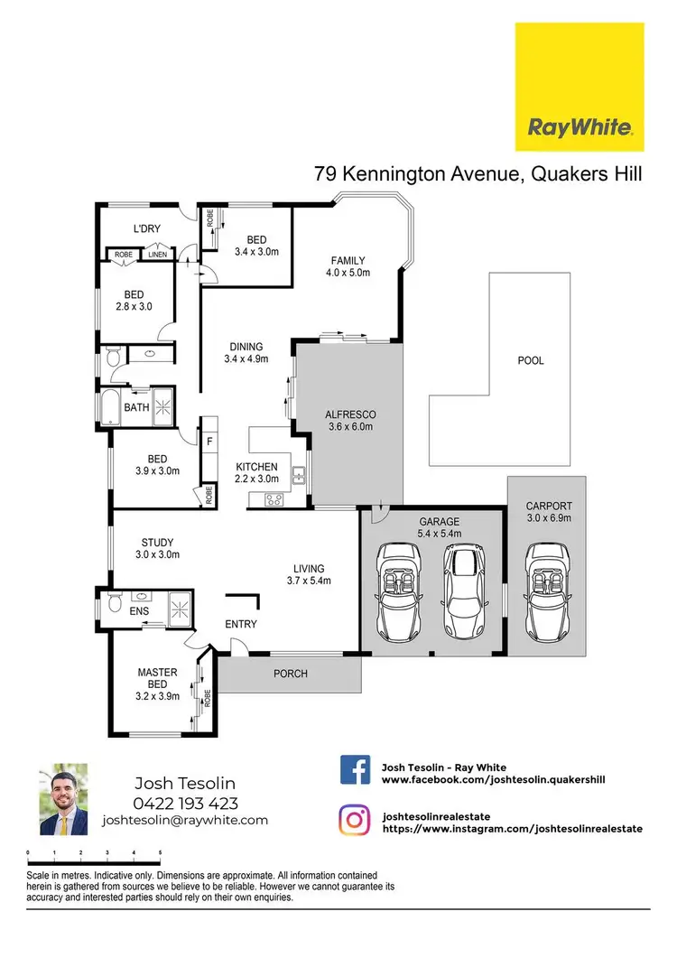 Floorplan of Homely house listing, 79 Kennington Avenue, Quakers Hill NSW 2763