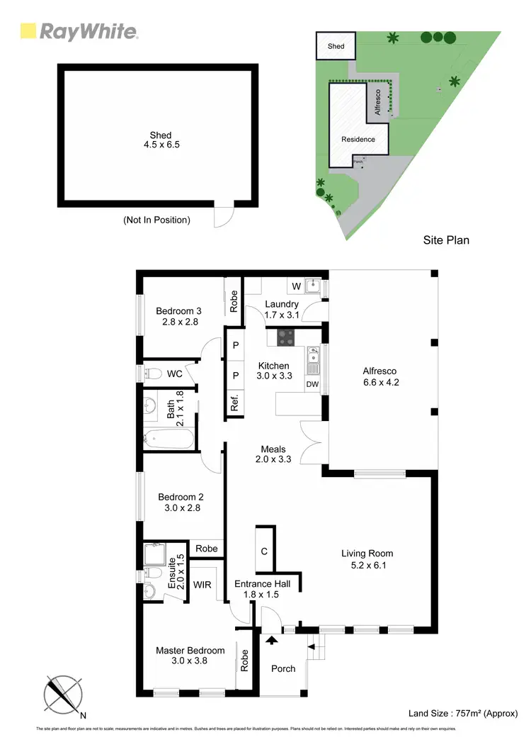 Floorplan of Homely house listing, 6 Chamouni Court, Frankston VIC 3199
