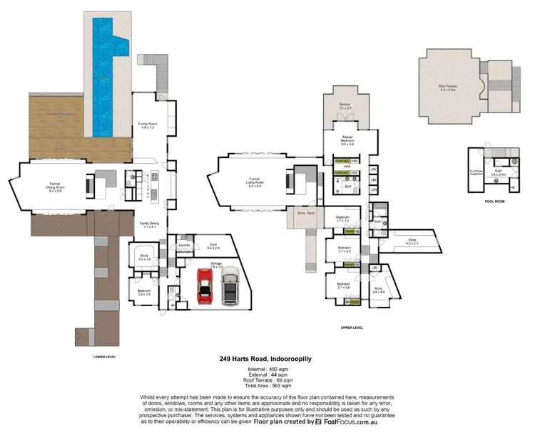 Floorplan of Homely house listing, 249 Harts Road, Indooroopilly QLD 4068