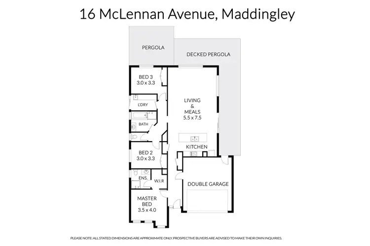 Floorplan of Homely house listing, 16 McLennan Avenue, Maddingley VIC 3340