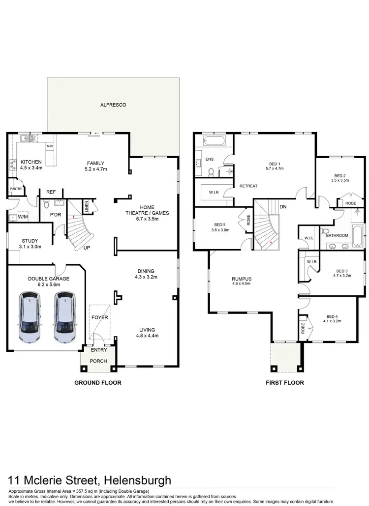 Floorplan of Homely house listing, 11 McLerie Street, Helensburgh NSW 2508