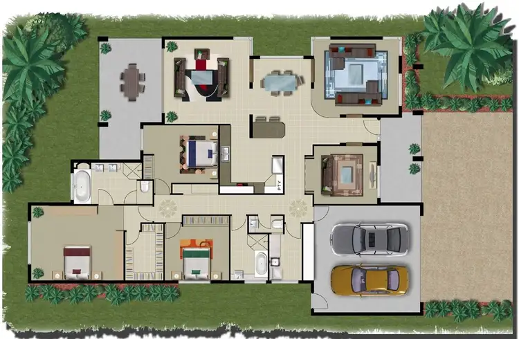Floorplan of Homely house listing, 69 East Quay Drive, Biggera Waters QLD 4216