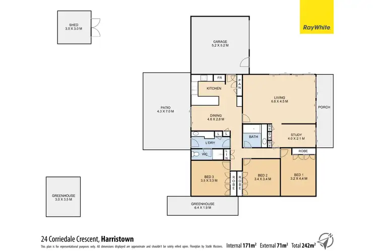 Floorplan of Homely house listing, 24 Corriedale Crescent, Harristown QLD 4350