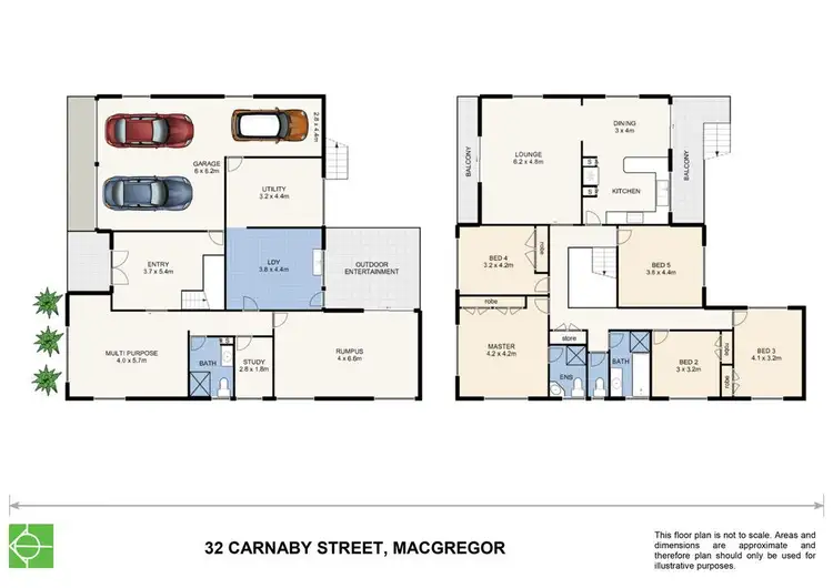 Floorplan of Homely house listing, 32 Carnaby Street, Macgregor QLD 4109