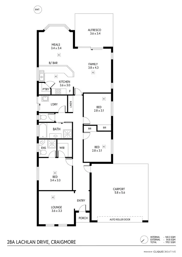 Floorplan of Homely house listing, 28a Lachlan Drive, Craigmore SA 5114