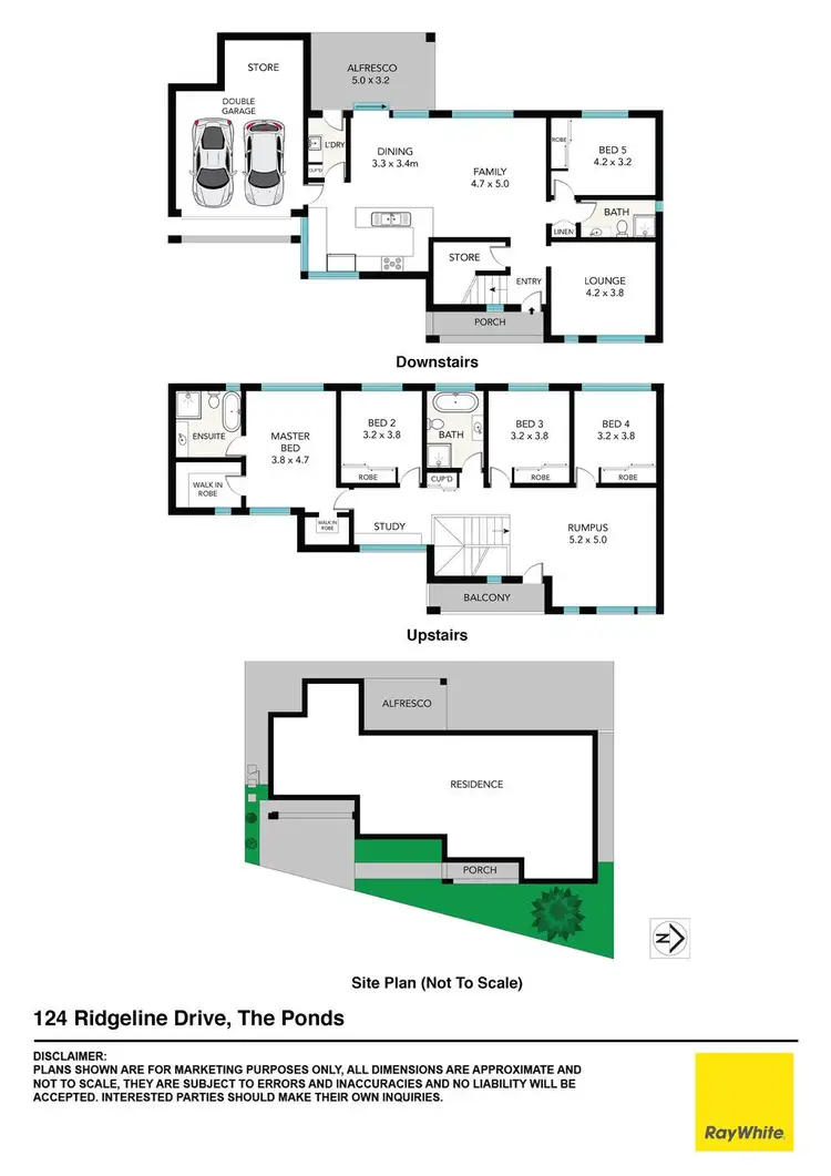 Floorplan of Homely house listing, 124 Ridgeline Drive, The Ponds NSW 2769