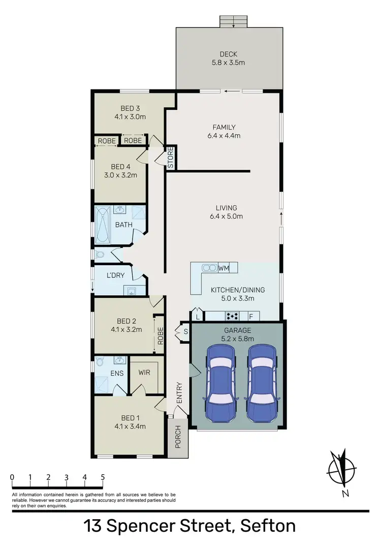Floorplan of Homely house listing, 13 Spencer Street, Sefton NSW 2162