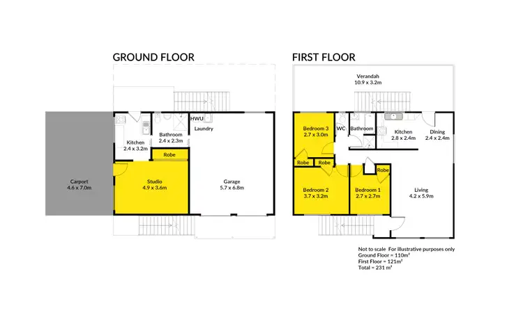 Floorplan of Homely house listing, 6a Sheridan Crescent, Shailer Park QLD 4128