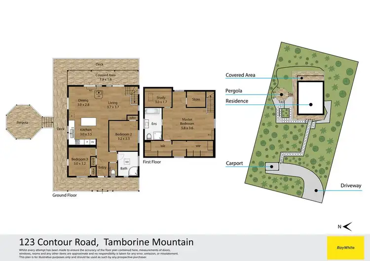 Floorplan of Homely house listing, 123 Contour Road, Tamborine Mountain QLD 4272