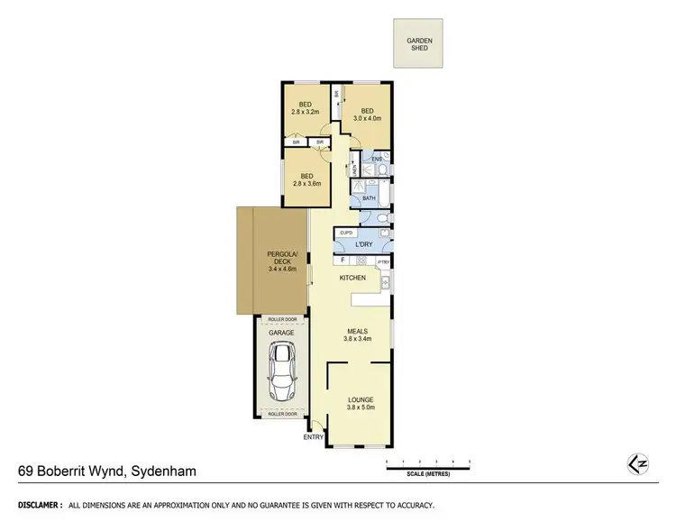 Floorplan of Homely house listing, 69 Boberrit Wynd, Sydenham VIC 3037