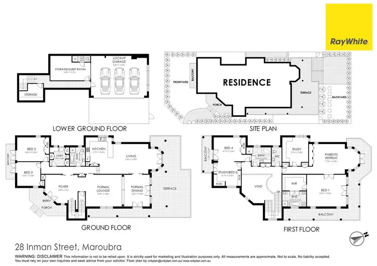 Floorplan of Homely house listing, 28 Inman Street, Maroubra NSW 2035