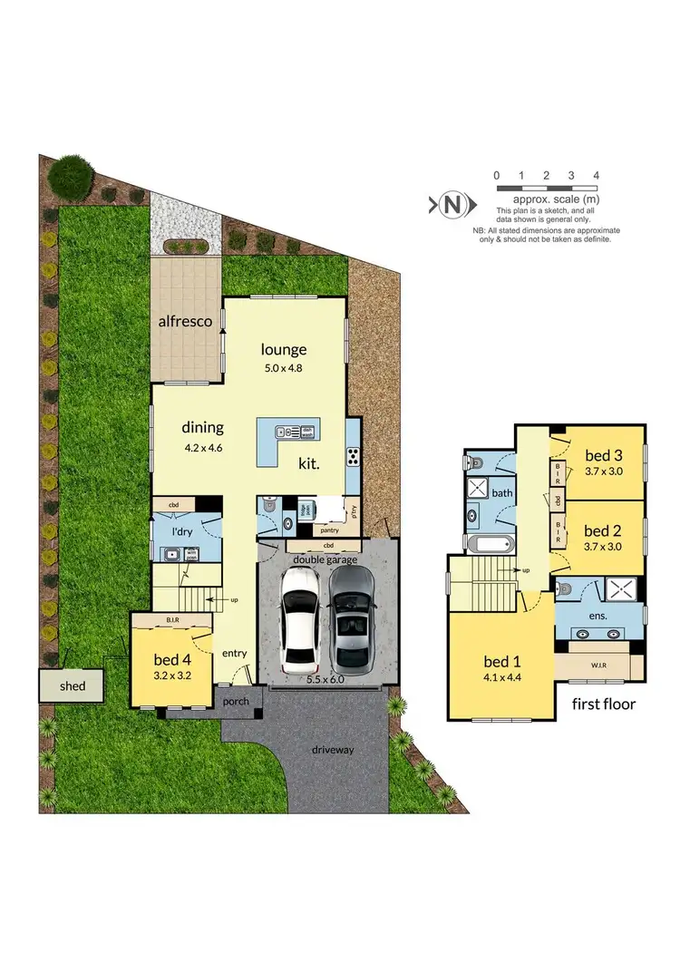 Floorplan of Homely house listing, 2 English Avenue, Scoresby VIC 3179