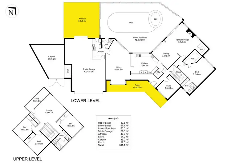 Floorplan of Homely house listing, 12 Martine Court, Novar Gardens SA 5040