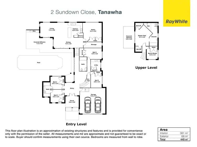 Floorplan of Homely house listing, 2 Sundown Close, Tanawha QLD 4556