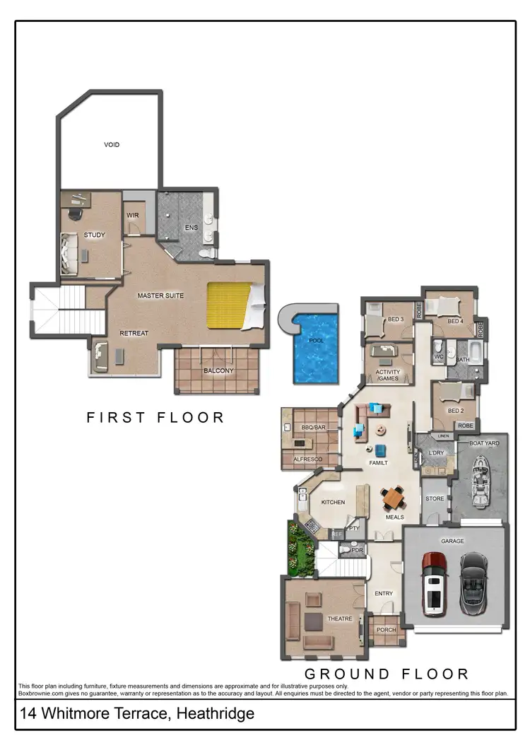 Floorplan of Homely house listing, 14 Whitmore Terrace, Heathridge WA 6027
