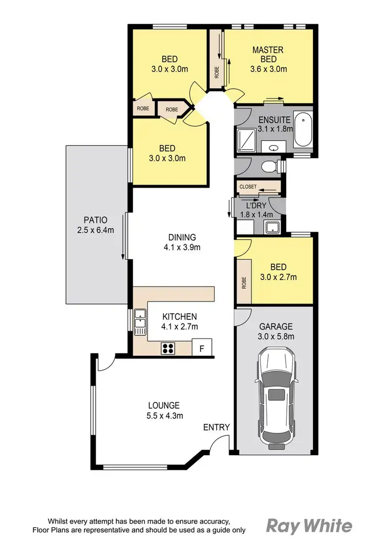 Floorplan of Homely house listing, 5 Primrose Close, Wavell Heights QLD 4012