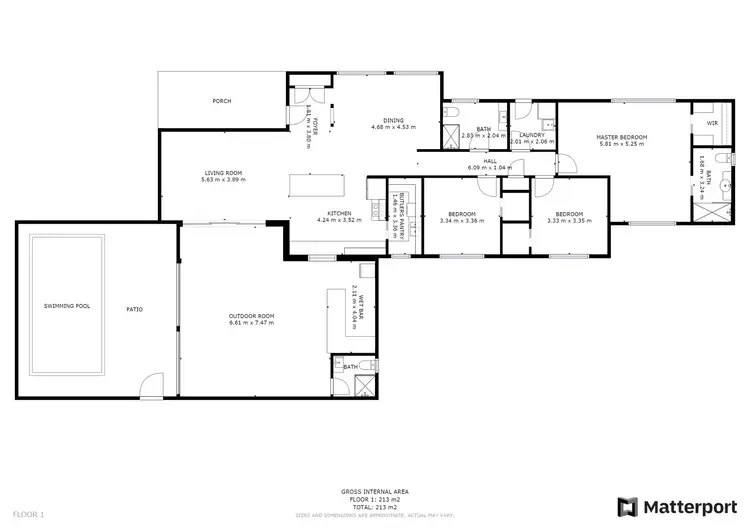 Floorplan of Homely house listing, 142 Stradbroke Avenue, Swan Hill VIC 3585