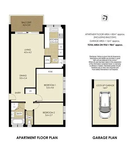 Floorplan of Homely apartment listing, 2/494-502 Pacific Highway, Lane Cove NSW 2066