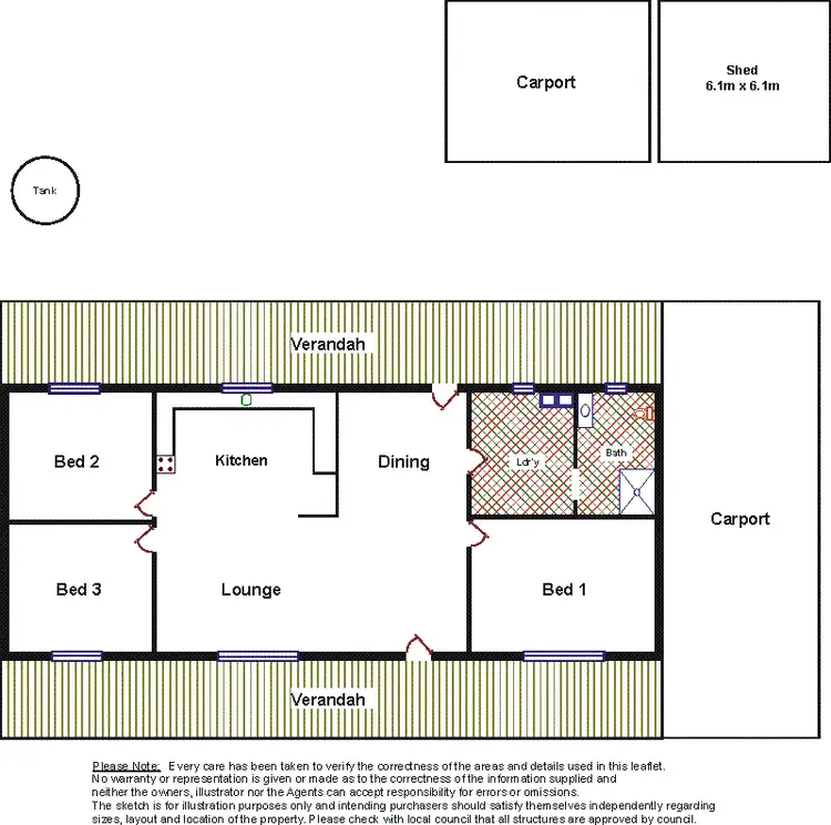 Floorplan of Homely house listing, 26 Daly Street, Wallaroo SA 5556