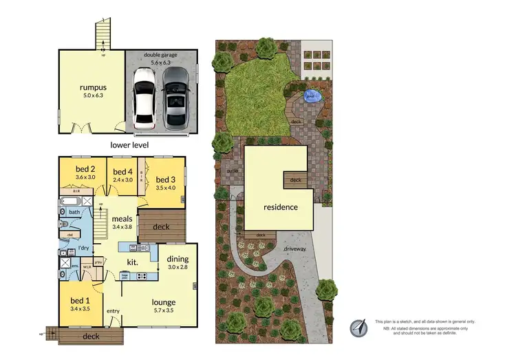 Floorplan of Homely house listing, 31 Selina Avenue, Mooroolbark VIC 3138