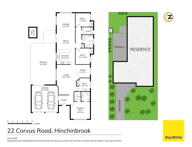Floorplan of Homely house listing, 22 Corvus Road, Hinchinbrook NSW 2168