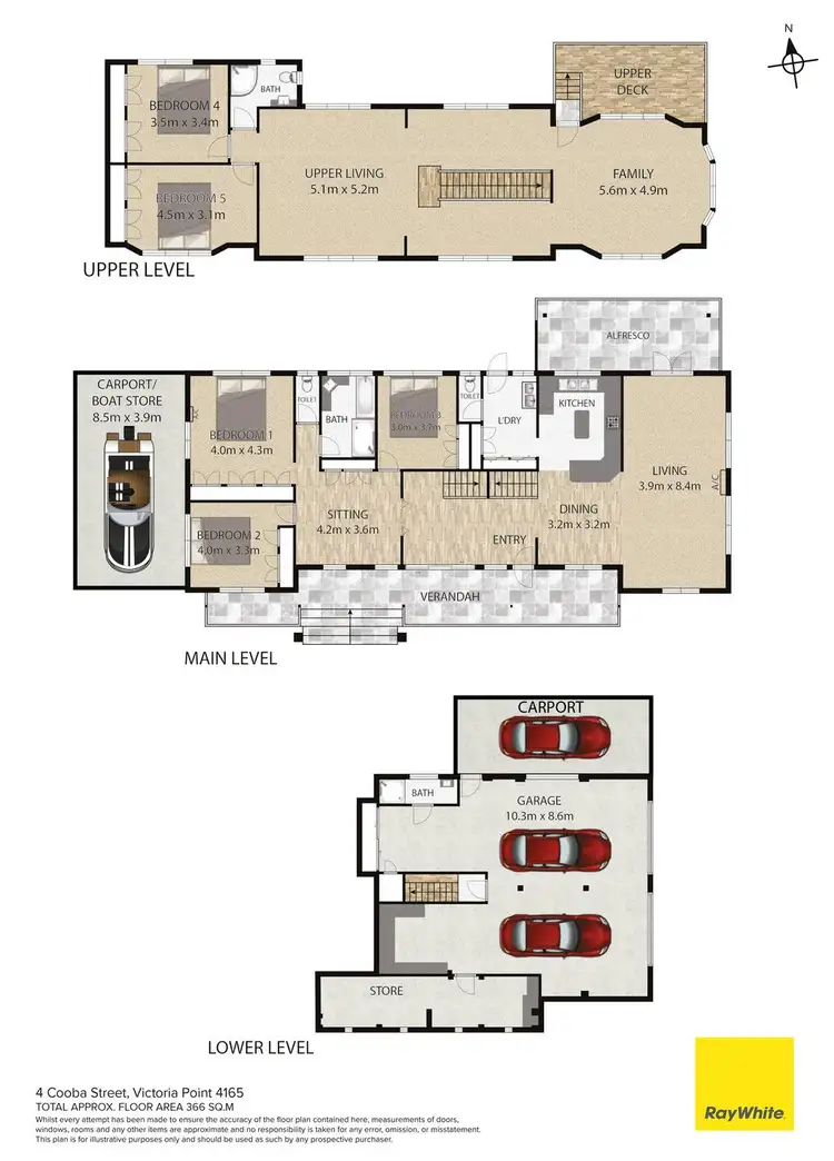 Floorplan of Homely house listing, 4 Cooba Street, Victoria Point QLD 4165