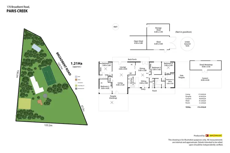 Floorplan of Homely rural property listing, 170 Broadbent Road, Paris Creek SA 5201