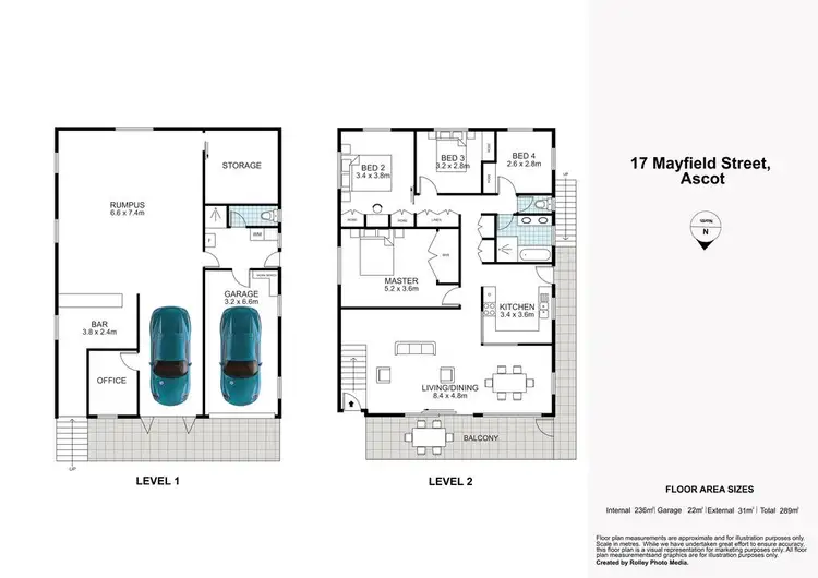 Floorplan of Homely house listing, 17 Mayfield Street, Ascot QLD 4007