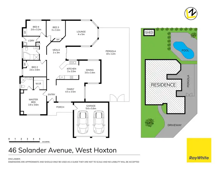 Floorplan of Homely house listing, 46 Solander Avenue, West Hoxton NSW 2171