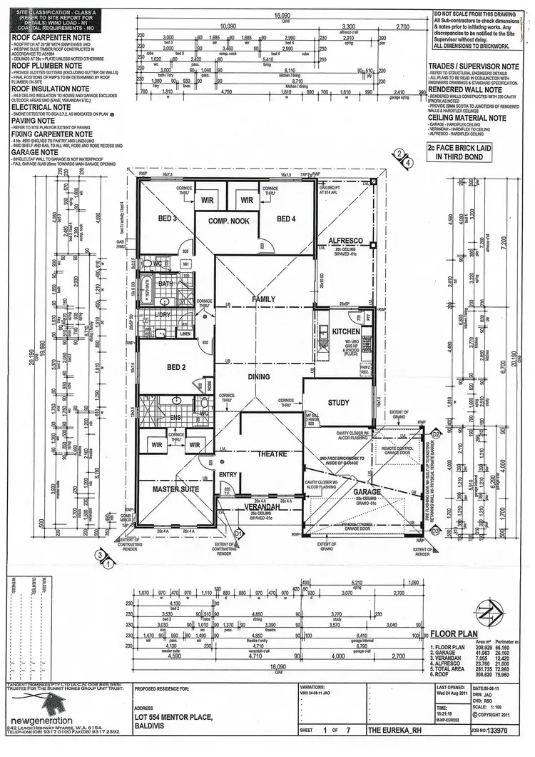 Floorplan of Homely house listing, 7 Mentor Street, Baldivis WA 6171