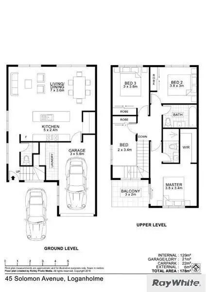 Floorplan of Homely house listing, 1/45 Solomon Avenue, Loganholme QLD 4129